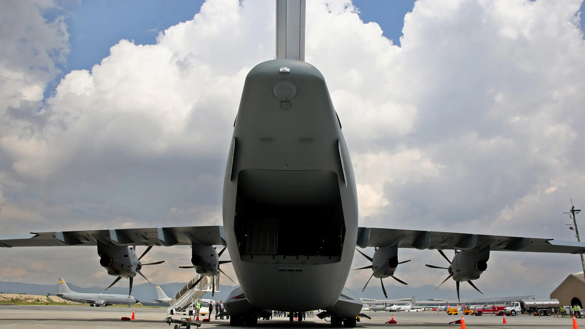 Imagen de archivo de un avión del Ejército del Aire de España