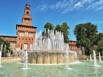 Castillo Sforzesco, en Milán Castillo Sforzesco, en Milán