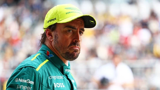 Fernando Alonso, piloto de Aston Martin Fernando Alonso, piloto de Aston Martin