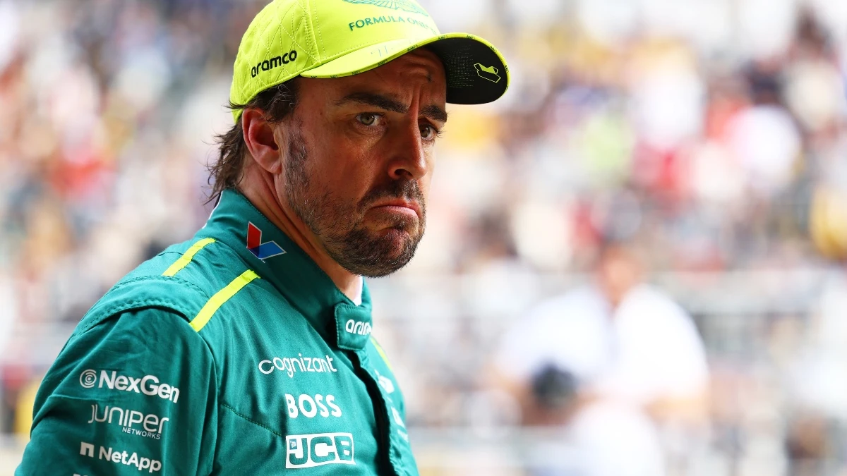 Fernando Alonso, piloto de Aston Martin