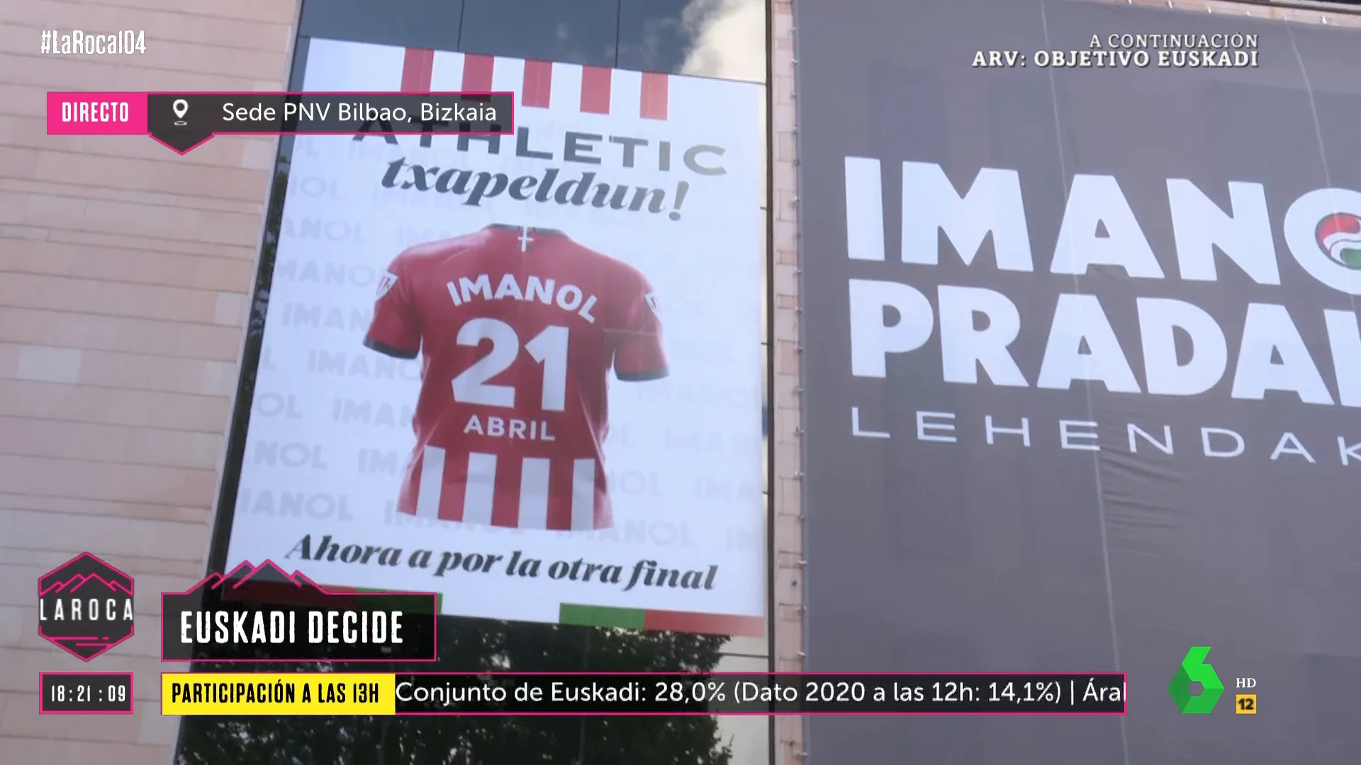 21A, "la otra final" para el PNV tras la victoria del Athletic 21A, "la otra final" para el PNV tras la victoria del Athletic