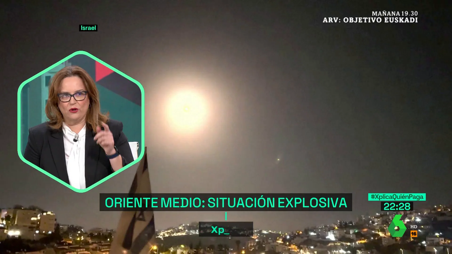 XPLICA Aurea Moltó denuncia el "doble rasero de Occidente" ante la situación en Oriente Medio