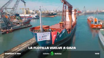 La Flotilla de la Libertad pone rumbo a Gaza con ayuda humanitaria