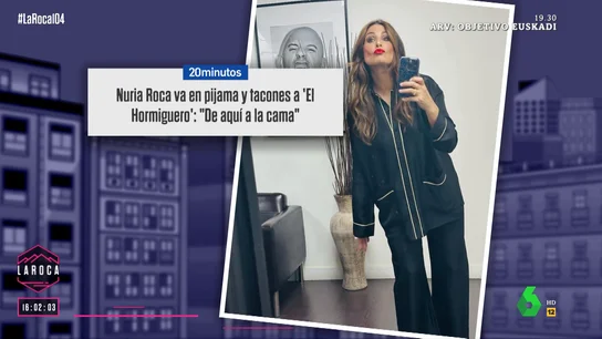 Nuria Roca defiende su look más 'polémico': "Era pijama-moda, llevaba tacón" Nuria Roca defiende su look más 'polémico': "Era pijama-moda, llevaba tacón"