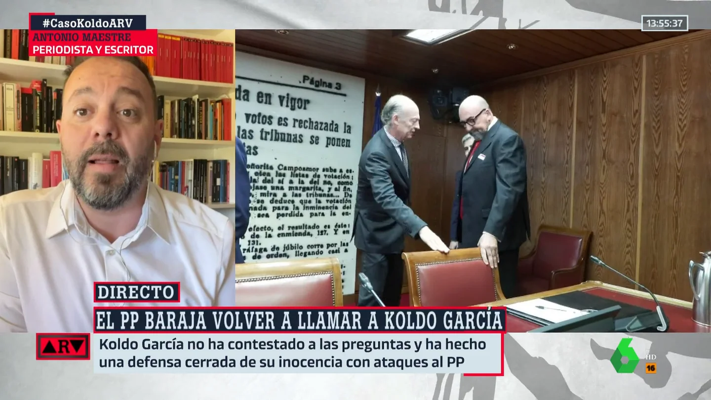 ARV-Maestre define la comparecencia de Koldo en el Senado como una "performance" que "no sirve para nada" ARV-Maestre define la comparecencia de Koldo en el Senado como una "performance" que "no sirve para nada"