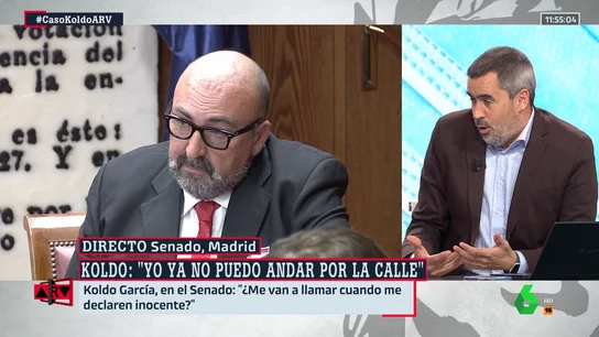 Carlos E. Cué analiza los gestos de Koldo García en su declaración en el Senado: "Ábalos tuvo problemas por sus formas" Carlos E. Cué analiza los gestos de Koldo García en su declaración en el Senado: "Ábalos tuvo problemas por sus formas"