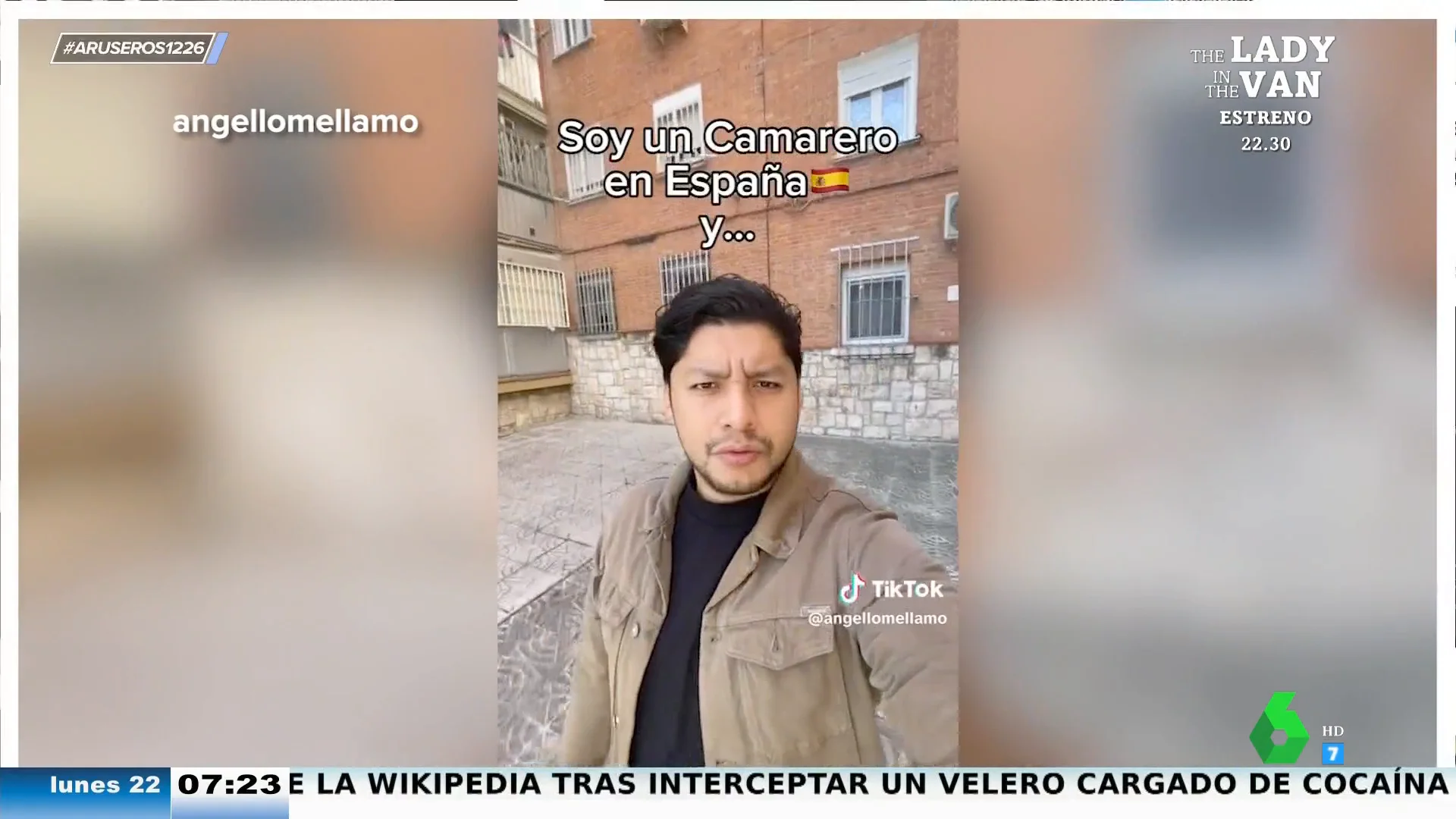 Viral camarero