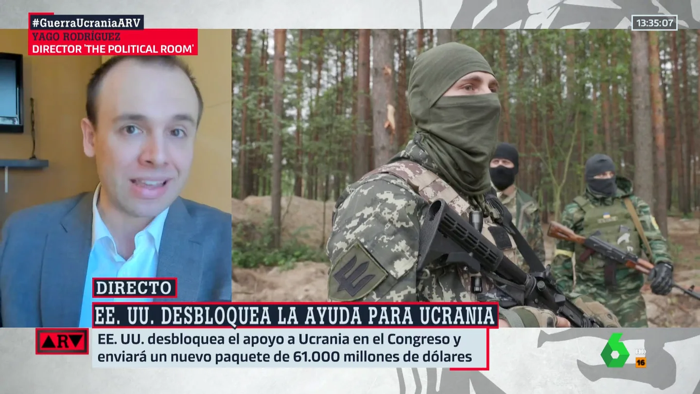 ARV-El análisis de Yago Rodríguez sobre la guerra en Ucrania: "Los rusos están jugando a desgastar" ARV-El análisis de Yago Rodríguez sobre la guerra en Ucrania: "Los rusos están jugando a desgastar"