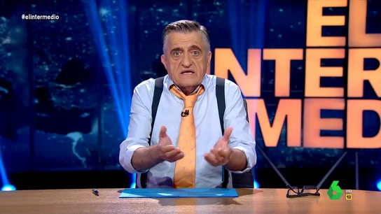 Wyoming, a la pareja de Ayuso por intentar vender vacunas quintuplicando el precio "Si es un particular, ¿por qué se le defiende en ruedas de prensa oficiales? ¿Por qué se reúne con el número dos de la presidenta?", se pregunta Wyoming sobre la pareja de Ayuso. Su reflexión al completo, en este vídeo de El Intermedio.