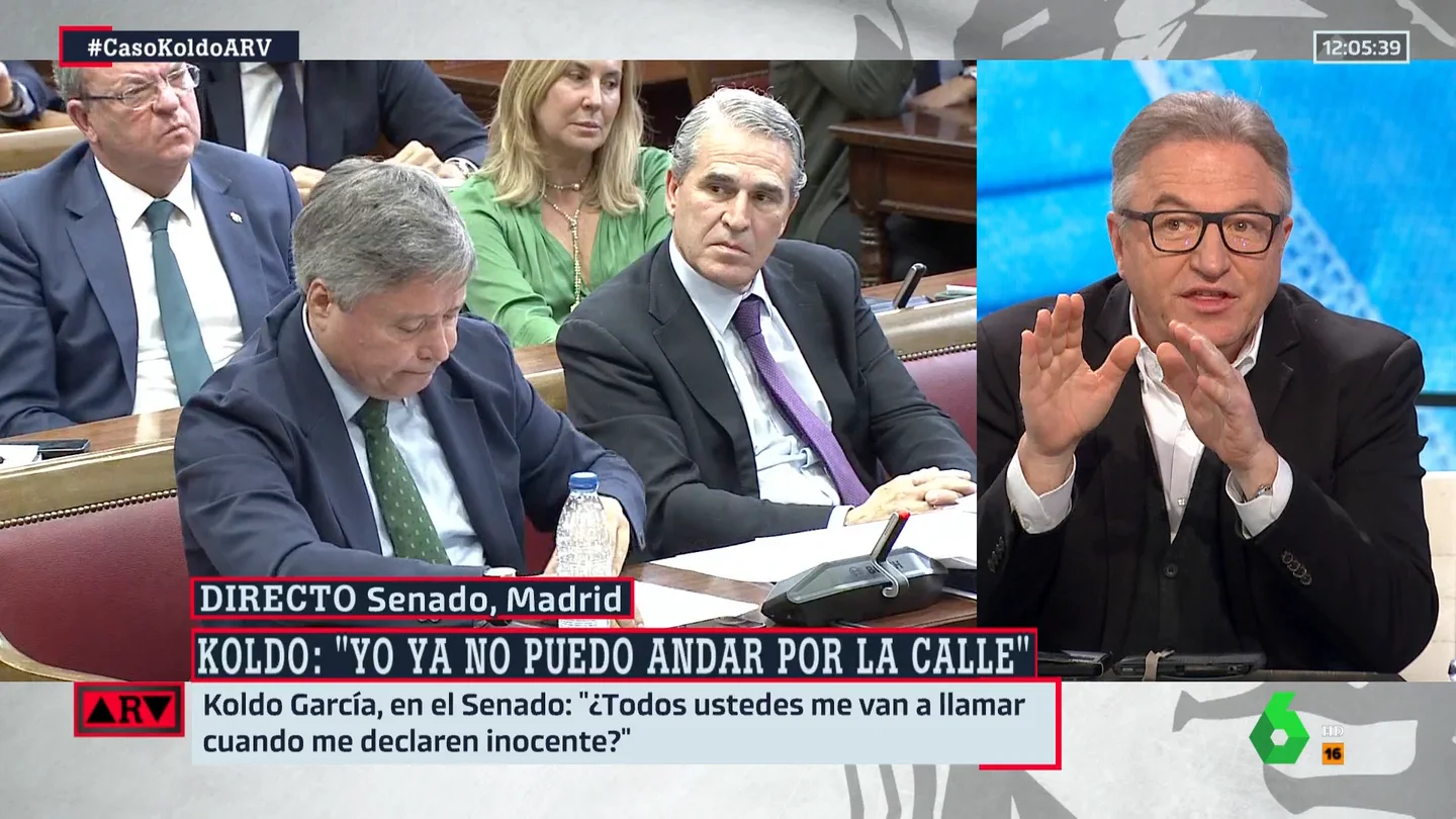Carlos Segovia, sobre la actitud de Koldo García en la comisión de investigación del Senado: "Debería tener humildad" Carlos Segovia, sobre la actitud de Koldo García en la comisión de investigación del Senado: "Debería tener humildad"