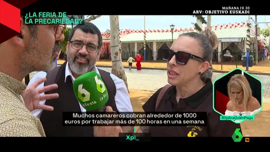 Camareros en la Feria de Abril Camareros en la Feria de Abril