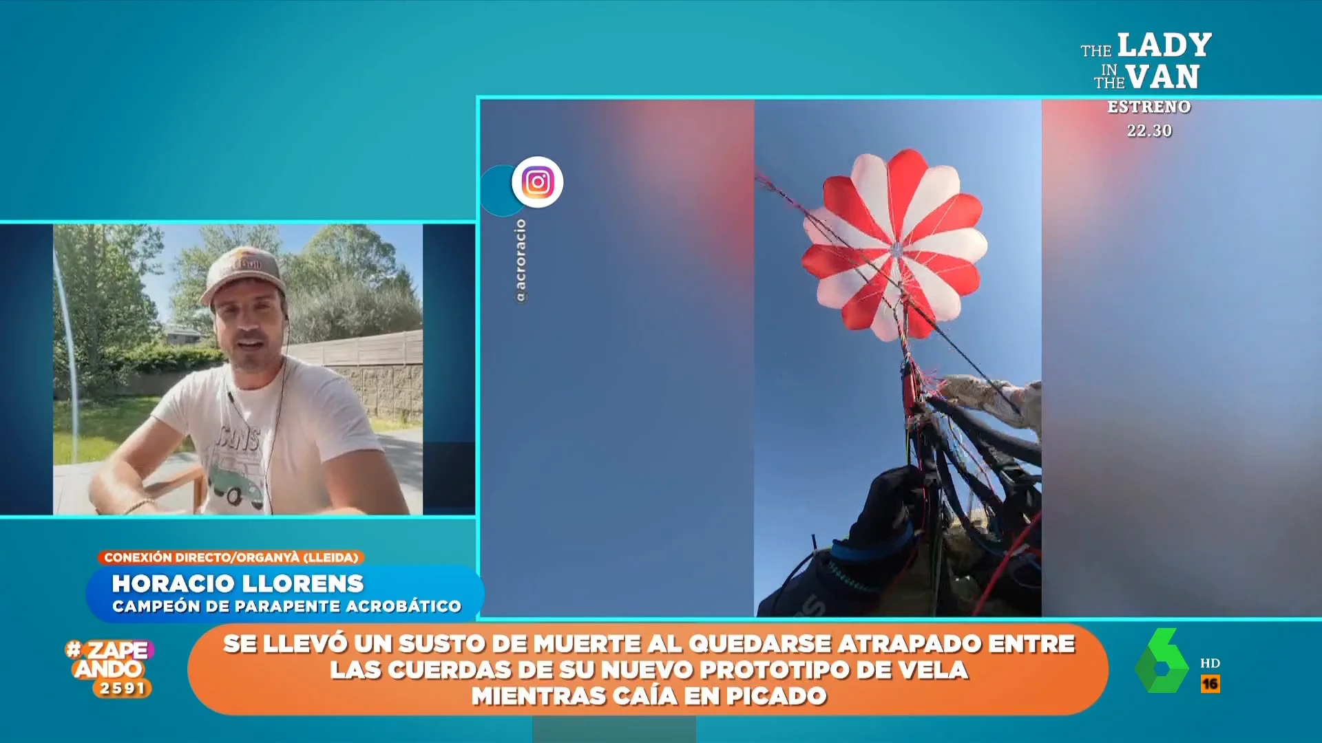 Horacio Llorens recuerda el tenso momento que vivió con su nuevo prototipo de vela: "A veces uno se pregunta por qué no salí panadero"