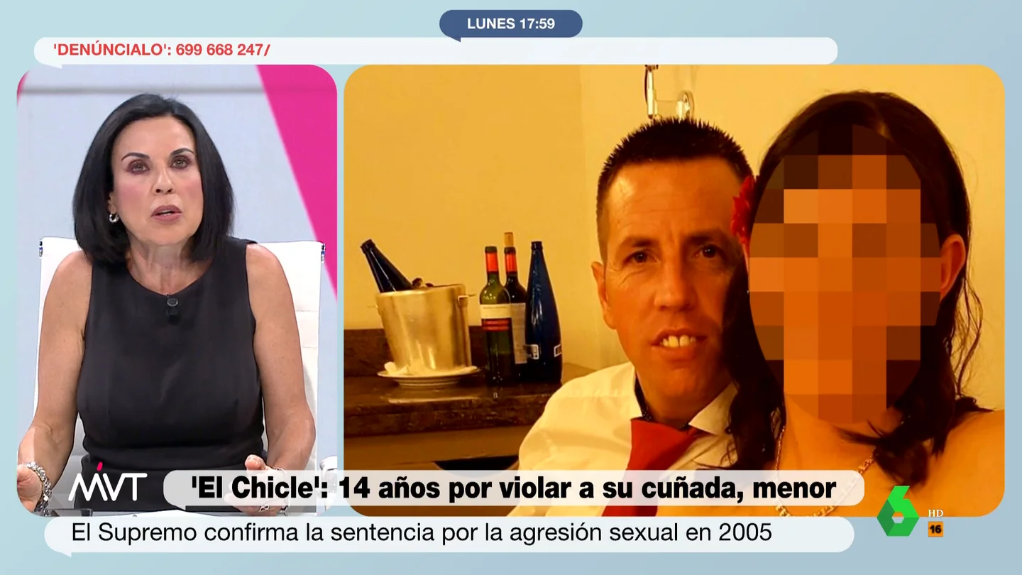 Bea de Vicente, sobre 'El Chicle': "Defiendo la rehabilitación, pero no puedo cerrar los ojos a sujetos que no son reinsertables" "No hay una pastillita que te dé 'moralín' ni 'etiquín'", comenta Beatriz de Vicente en este vídeo, donde valora si hay posibilidad de reinserción en criminales como 'El Chicle', condenado ahora a 14 años por violar a su cuñada cuando era menor.