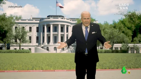 Joaquín Reyes imita a Biden y desvela que propondrá a Taylor Swift como vicepresidenta: "Acojona a los republicanos y me da entradas" Joaquín Reyes imita a Biden y desvela que propondrá a Taylor Swift como vicepresidenta: "Acojona a los republicanos y me da entradas"