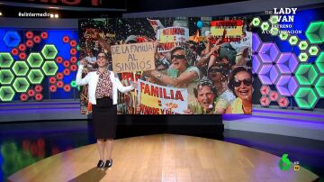 Cristina Gallego, la 'última manifestante' contra el matrimonio homosexual