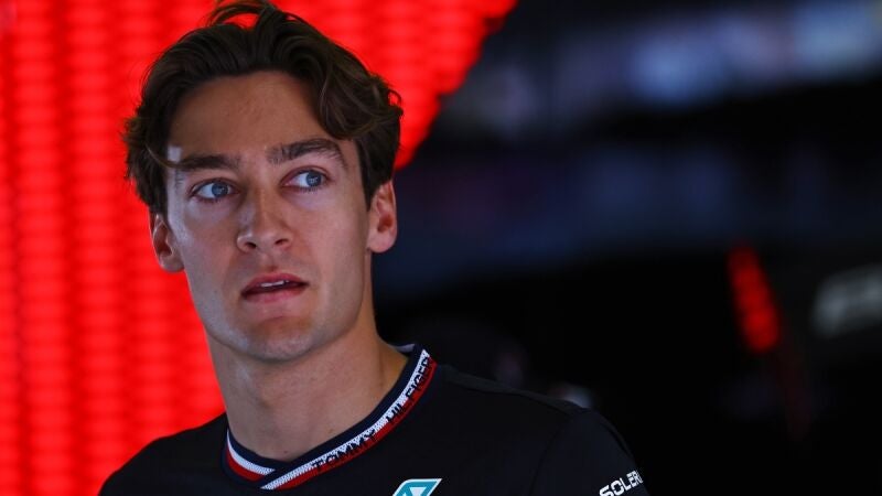 George Russell, piloto de Mercedes