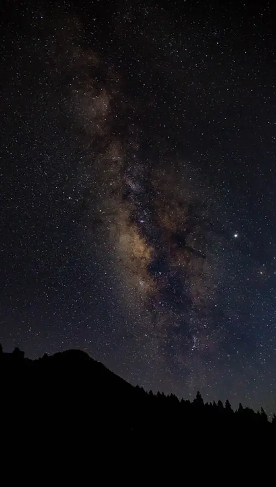Cielo nocturno en La Palma