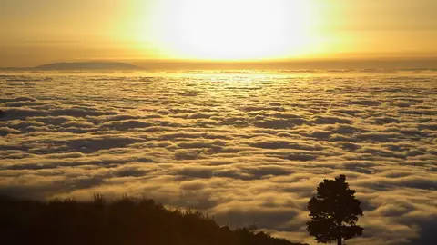 Mar de nubes en Tenerife Mar de nubes en Tenerife