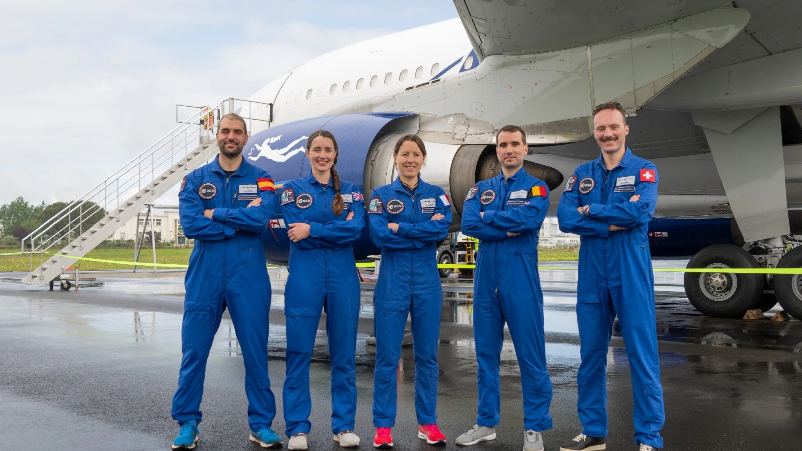 Pablo Álvarez Fernández se ha graduado como astronauta este lunes 22 de abril junto a sus compañeros Sophie Adenot, Rosemary Coogan, Raphaël Liégeois y Marco Sieber.