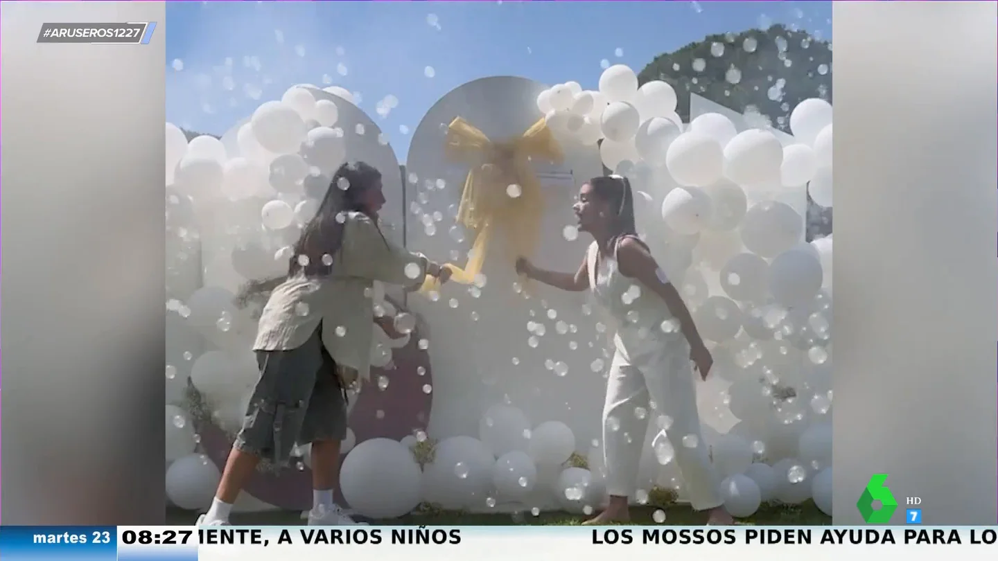 La reacción viral de Dulceida y Alba Paul al descubrir el sexo del bebé que están esperando La reacción viral de Dulceida y Alba Paul al descubrir el sexo del bebé que están esperando