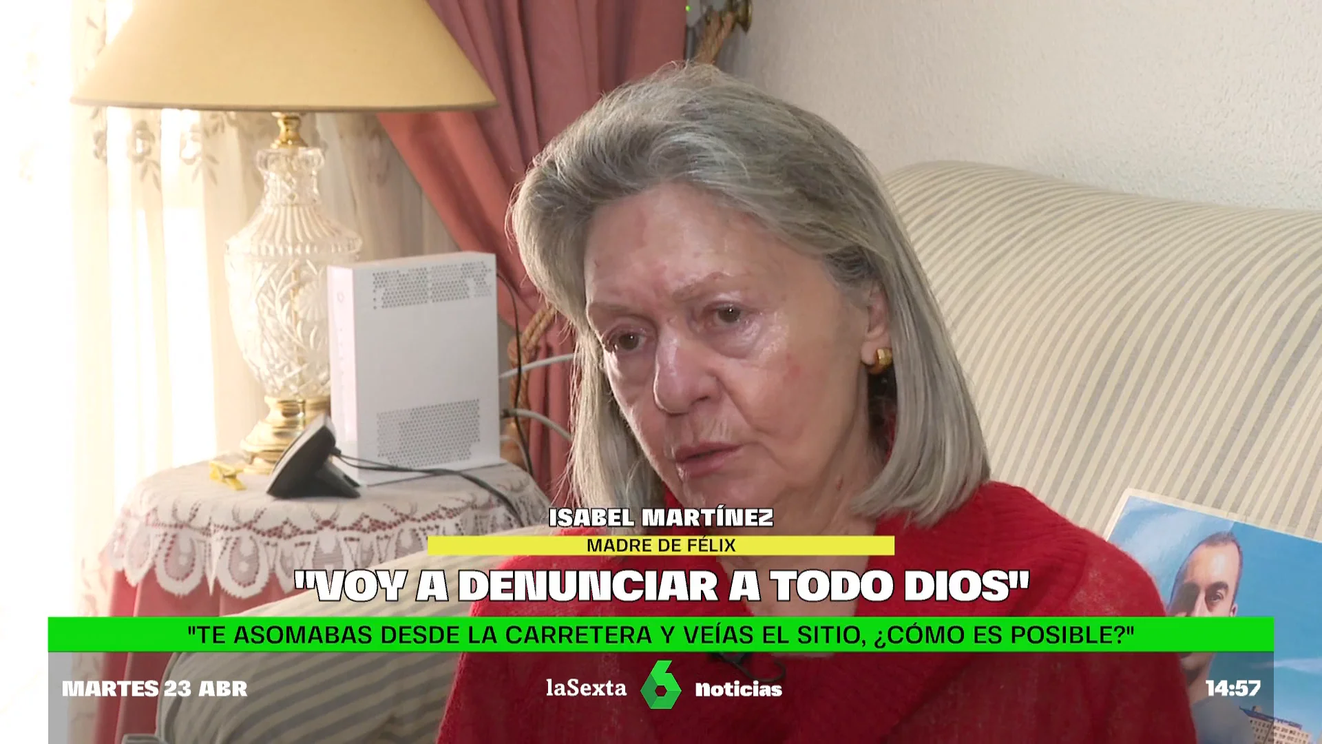 entrevista madre de Félix