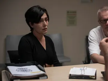 Un fotograma de la serie de Netflix &#39;El caso Asunta&#39;, con Candela Peña interpretando a Rosario Porto.