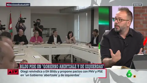 Maestre, sobre la propuesta de Otegi y Bildu: "Si consideramos que el gobierno de España es progresista, por qué no va a replicarlo en Euskadi?