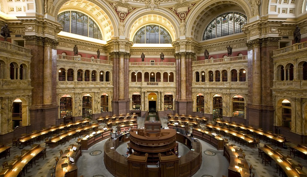Biblioteca del Congreso de Estados Unidos, en Washington DC