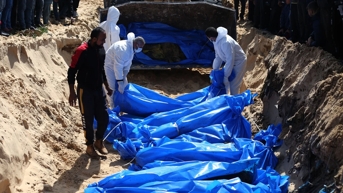 The UN asks to investigate crimes in Gaza hospitals where mass graves were found The UN asks to investigate crimes in Gaza hospitals where mass graves were found