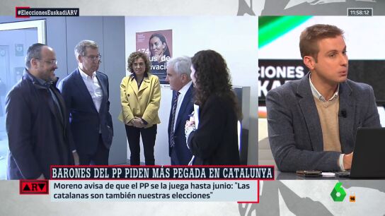 Pepe Luis V&aacute;zquez revela el "debate interno" que existe en PP catal&aacute;n de cara a las elecciones: "Ser Alejo Vidal-Quadras o Josep Piqu&eacute;"