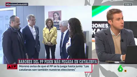 Pepe Luis Vázquez revela el "debate interno" que existe en PP catalán de cara a las elecciones: "Ser Alejo Vidal-Quadras o Josep Piqué"