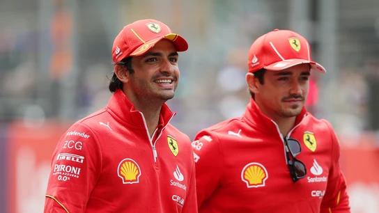 Carlos Sainz y Charles Leclerc Carlos Sainz y Charles Leclerc