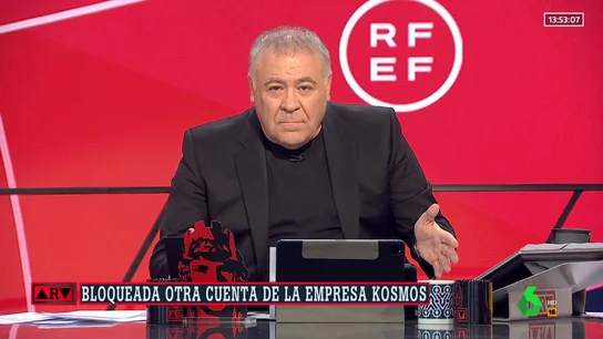 ARV- Ferreras, tajante sobre la corrupción en el fútbol español: "Algunos querrán taparlo, nosotros no lo vamos a permitir" ARV- Ferreras, tajante sobre la corrupción en el fútbol español: "Algunos querrán taparlo, nosotros no lo vamos a permitir"