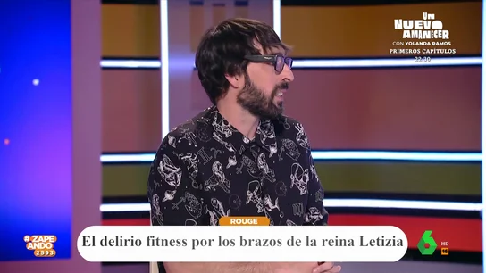El sorprendente regalo que le haría Quique Peinado a la reina Letizia: "Le mandaría a mi hijo pequeño, a ver si me lo endereza" El sorprendente regalo que le haría Quique Peinado a la reina Letizia: "Le mandaría a mi hijo pequeño, a ver si me lo endereza"