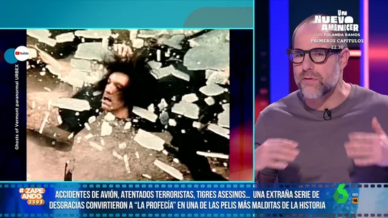 Alberto Rey desvela todos los sucesos extraños que tuvieron lugar durante el rodaje de 'La profecía' Alberto Rey desvela todos los sucesos extraños que tuvieron lugar durante el rodaje de 'La profecía'