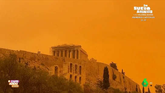 Una nube de polvo sahariano tiñe Grecia de color naranja: "Parece Marte, pero es Atenas" Una nube de polvo sahariano tiñe Grecia de color naranja: "Parece Marte, pero es Atenas"