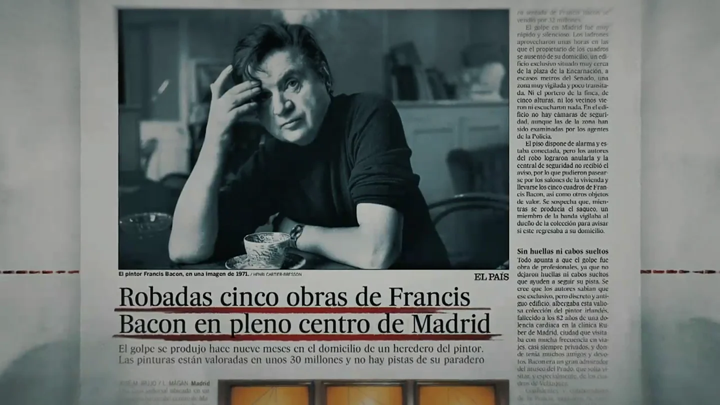 Los periodistas de El País se cobraron "su deuda" con la Policía en el caso de las obras robadas de Bacon: "Su silencio tenía un precio" Los periodistas de El País se cobraron "su deuda" con la Policía en el caso de las obras robadas de Bacon: "Su silencio tenía un precio"