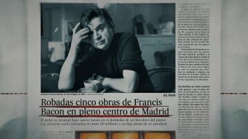 Los periodistas de El País se cobraron "su deuda" con la Policía en el caso de las obras robadas de Bacon: "Su silencio tenía un precio"