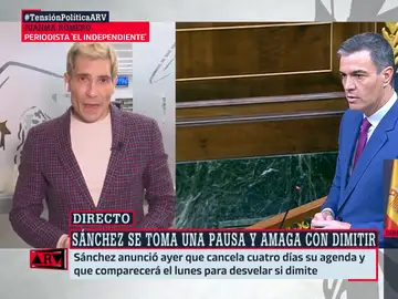 ARV- Juanma Romero desvela cuál es la sensación en el PSOE tras la carta de Sánchez: &quot;Creen que ha llegado a su límite&quot;