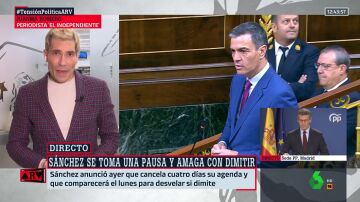 ARV- Juanma Romero desvela cuál es la sensación en el PSOE tras la carta de Sánchez: "Creen que ha llegado a su límite"