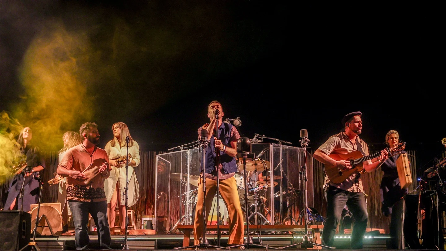 El grupo Vetusta Morla durante una actuación en el WiZink Center, a 30 de noviembre de 2023, en Madrid (España). El grupo Vetusta Morla durante una actuación en el WiZink Center, a 30 de noviembre de 2023, en Madrid (España).