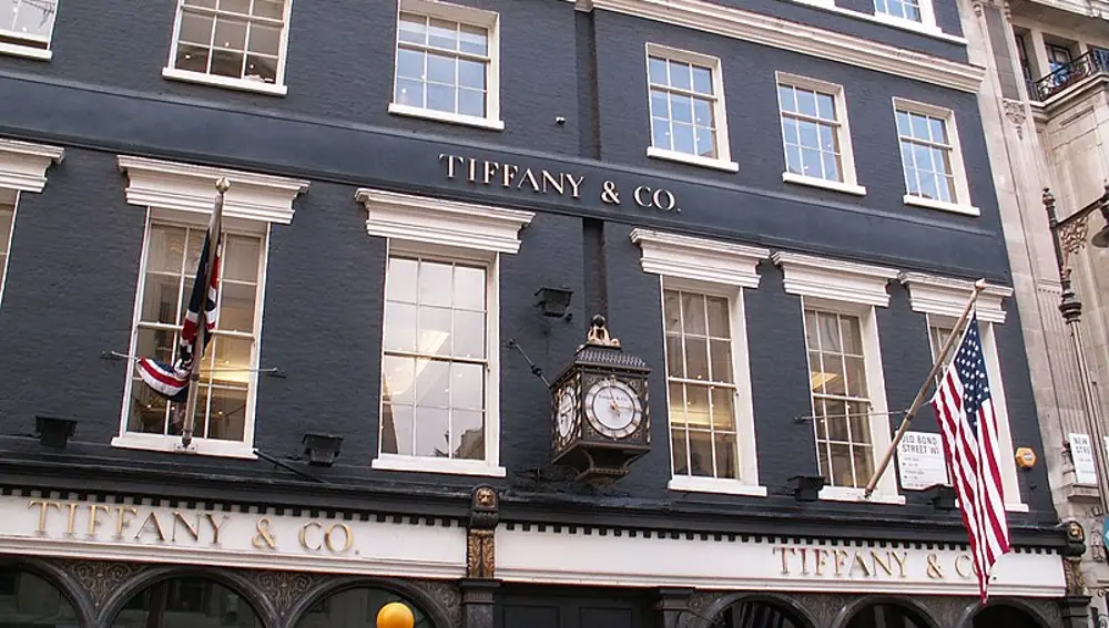 Boutique de Tiffany's en Bond Street, Londres