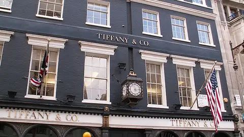 Boutique de Tiffany's en Bond Street, Londres Boutique de Tiffany's en Bond Street, Londres