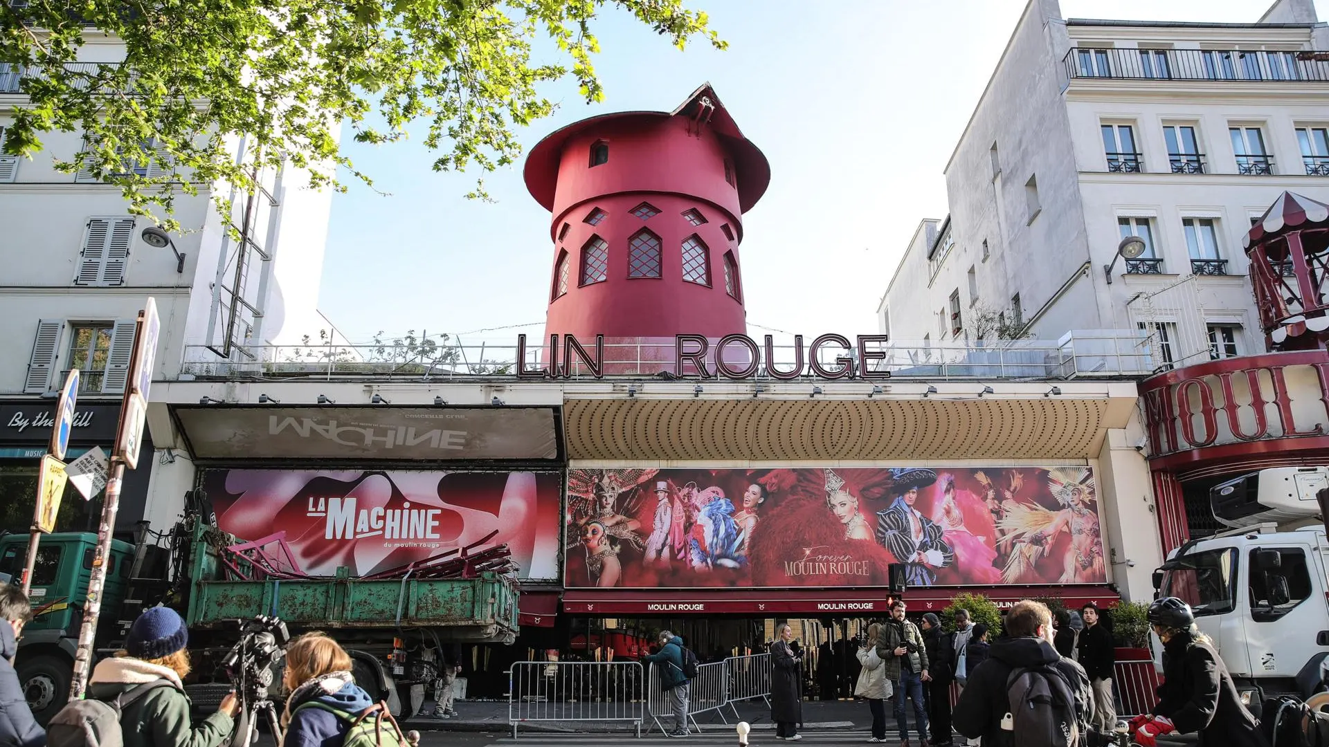 El cabaret Moulin Rouge.