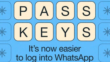 Passkeys de WhatsApp
