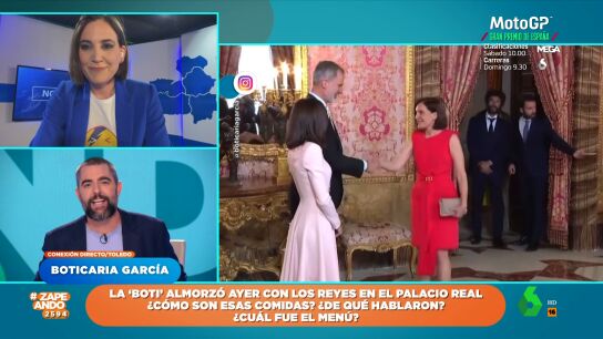 Boticaria Garc&iacute;a confiesa su impresi&oacute;n al conocer al rey Felipe VI: "Me pareci&oacute; un hombre muy apuesto"