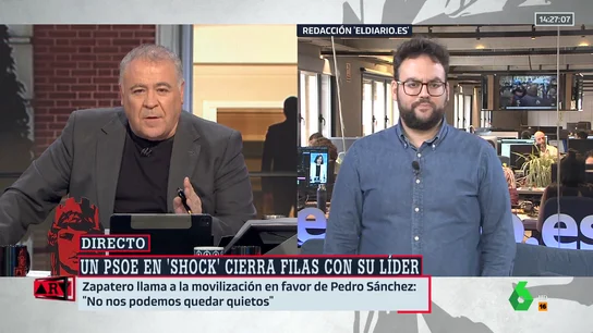 Monrosi desvela qué piensan las personas que han contactado con Sánchez: "Va a dimitir, se va a marchar" Monrosi desvela qué piensan las personas que han contactado con Sánchez: "Va a dimitir, se va a marchar"
