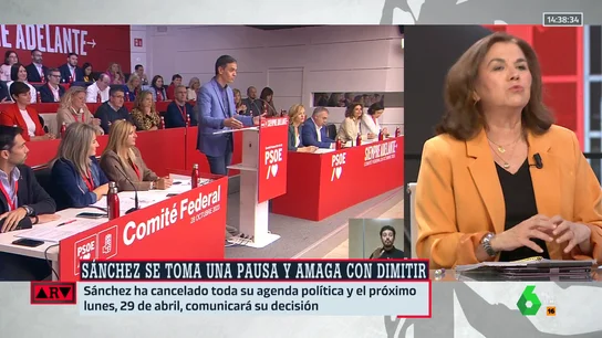 Lucía Ménez, en Al Rojo Vivo Lucía Ménez, en Al Rojo Vivo