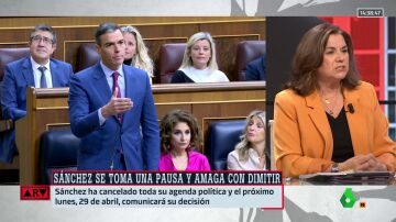 ARV- Lucía Méndez, sobre Pedro Sánchez: "Quedarse es la peor de las soluciones"