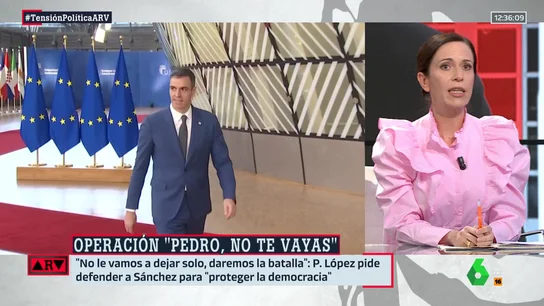 El aviso de Ángeles Caballero al PP sobre la carta de Sánchez: "Debería estar más al día de las nuevas masculinidades que hay en España" El aviso de Ángeles Caballero al PP sobre la carta de Sánchez: "Debería estar más al día de las nuevas masculinidades que hay en España"